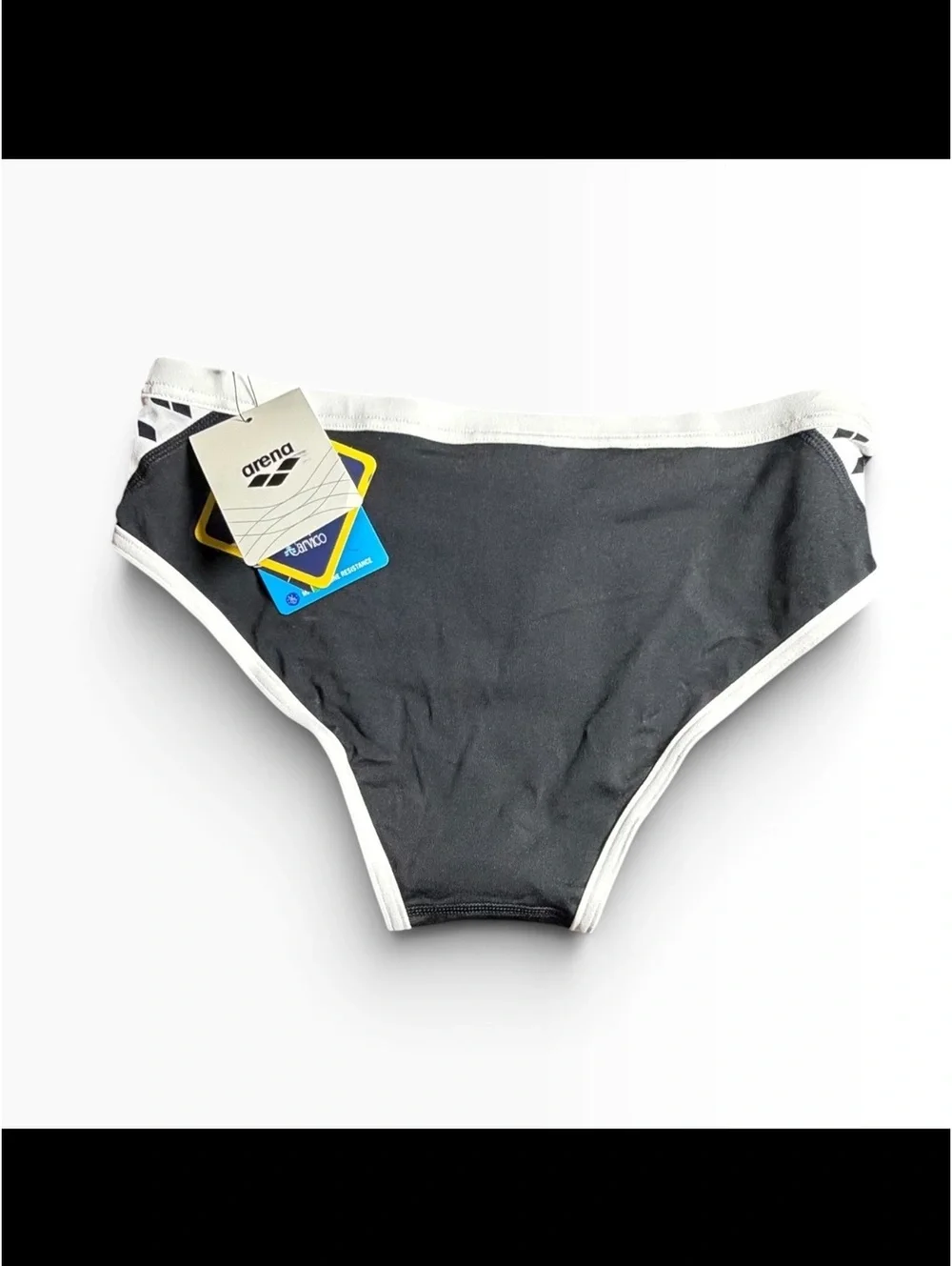 ARENA Performance Maxlife team stripe Men's Icons Solid Swim Brief size 32 NWT